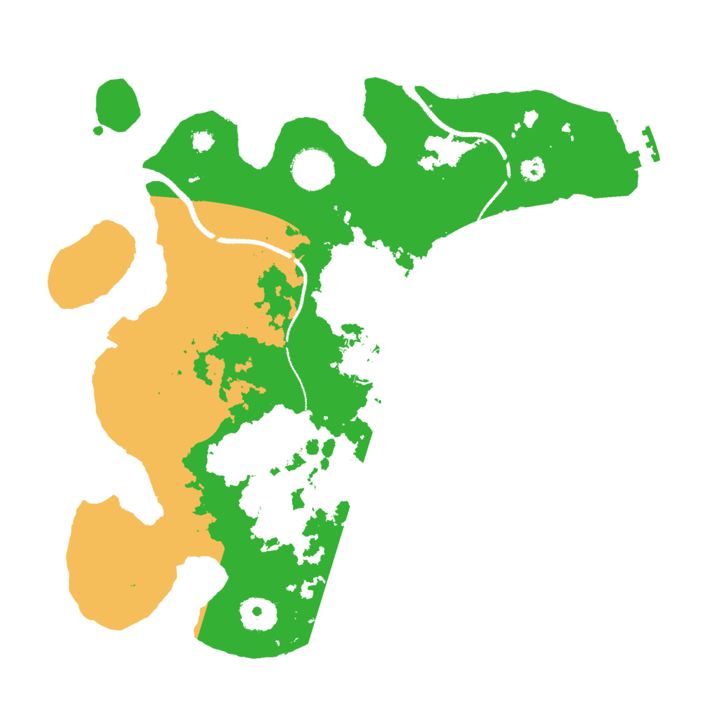 Biome Rust Map: Procedural Map, Size: 3000, Seed: 1703715997