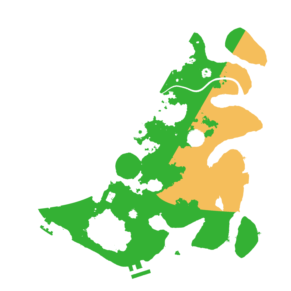 Biome Rust Map: Procedural Map, Size: 3000, Seed: 322212908