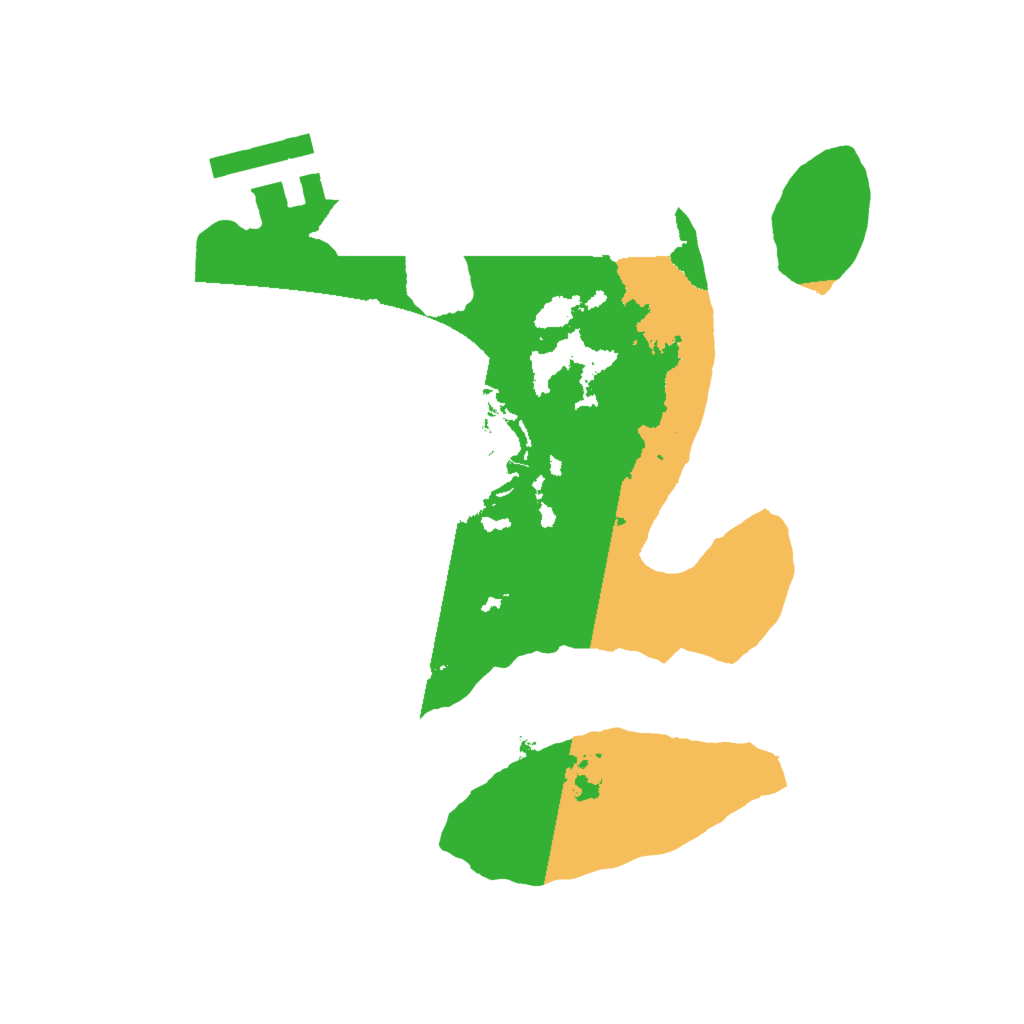 Biome Rust Map: Procedural Map, Size: 2000, Seed: 1334512112