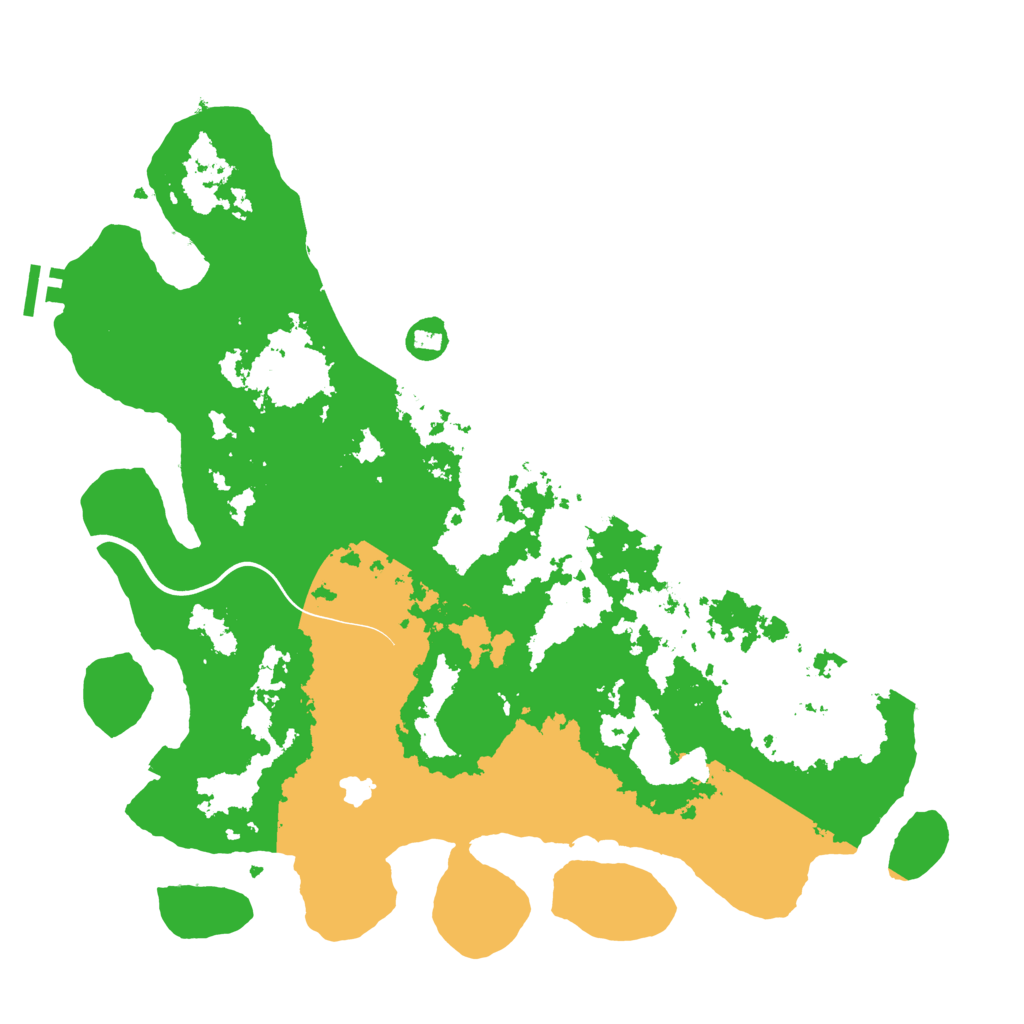 Biome Rust Map: Procedural Map, Size: 4000, Seed: 821114283