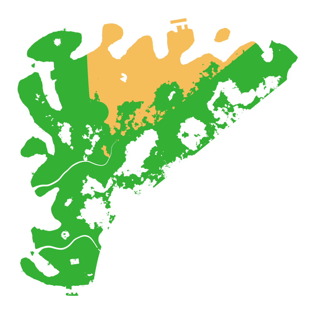 Biome Rust Map: Procedural Map, Size: 4000, Seed: 775023102