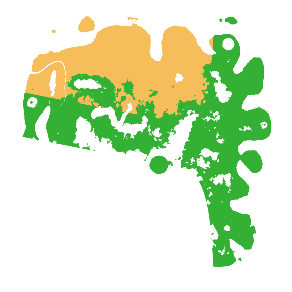 Biome Rust Map: Procedural Map, Size: 4253, Seed: 1255431576