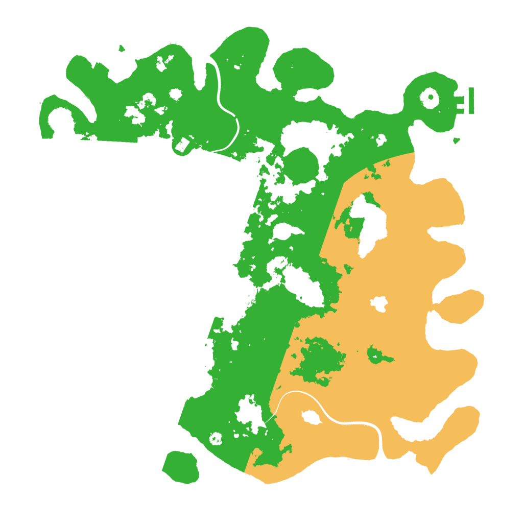 Biome Rust Map: Procedural Map, Size: 4000, Seed: 1522428071