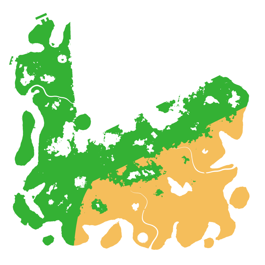 Biome Rust Map: Procedural Map, Size: 4500, Seed: 1536385646