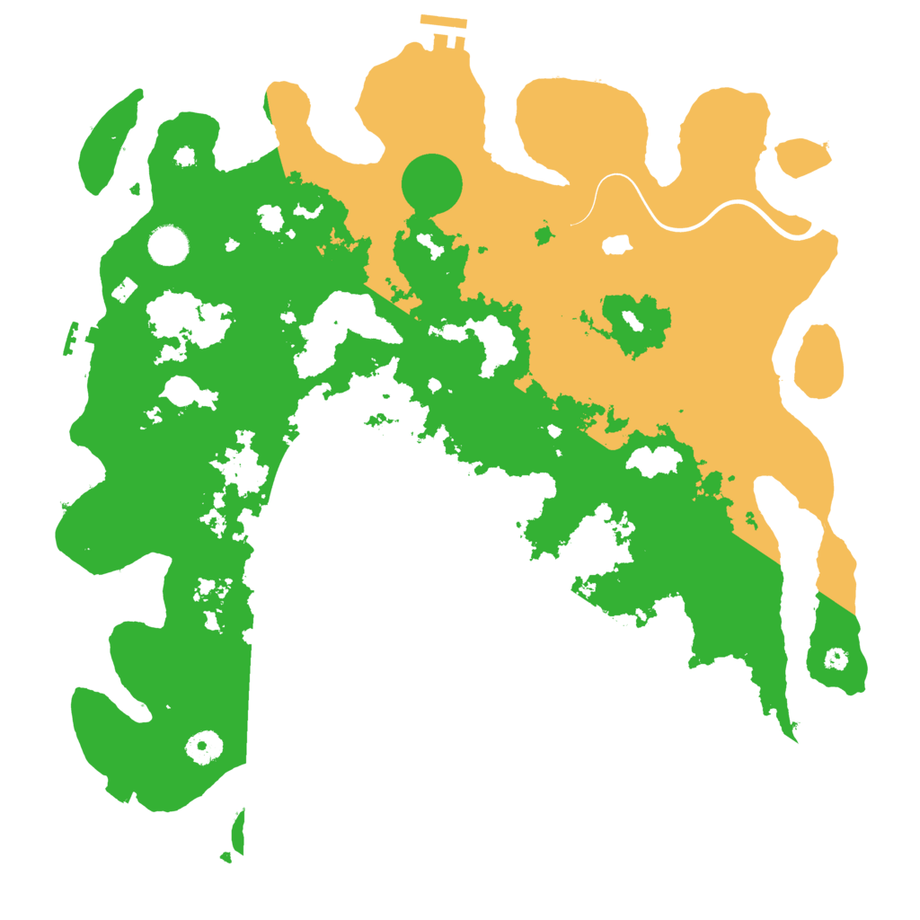 Biome Rust Map: Procedural Map, Size: 4000, Seed: 2105697467