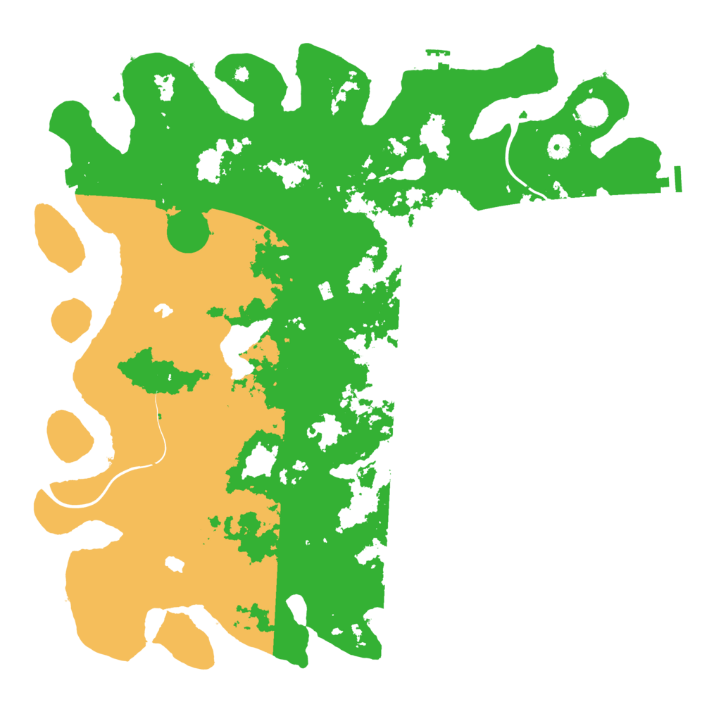 Biome Rust Map: Procedural Map, Size: 4500, Seed: 1568139796