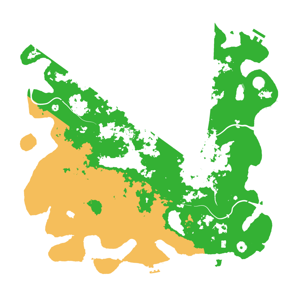 Biome Rust Map: Procedural Map, Size: 4250, Seed: 790337252