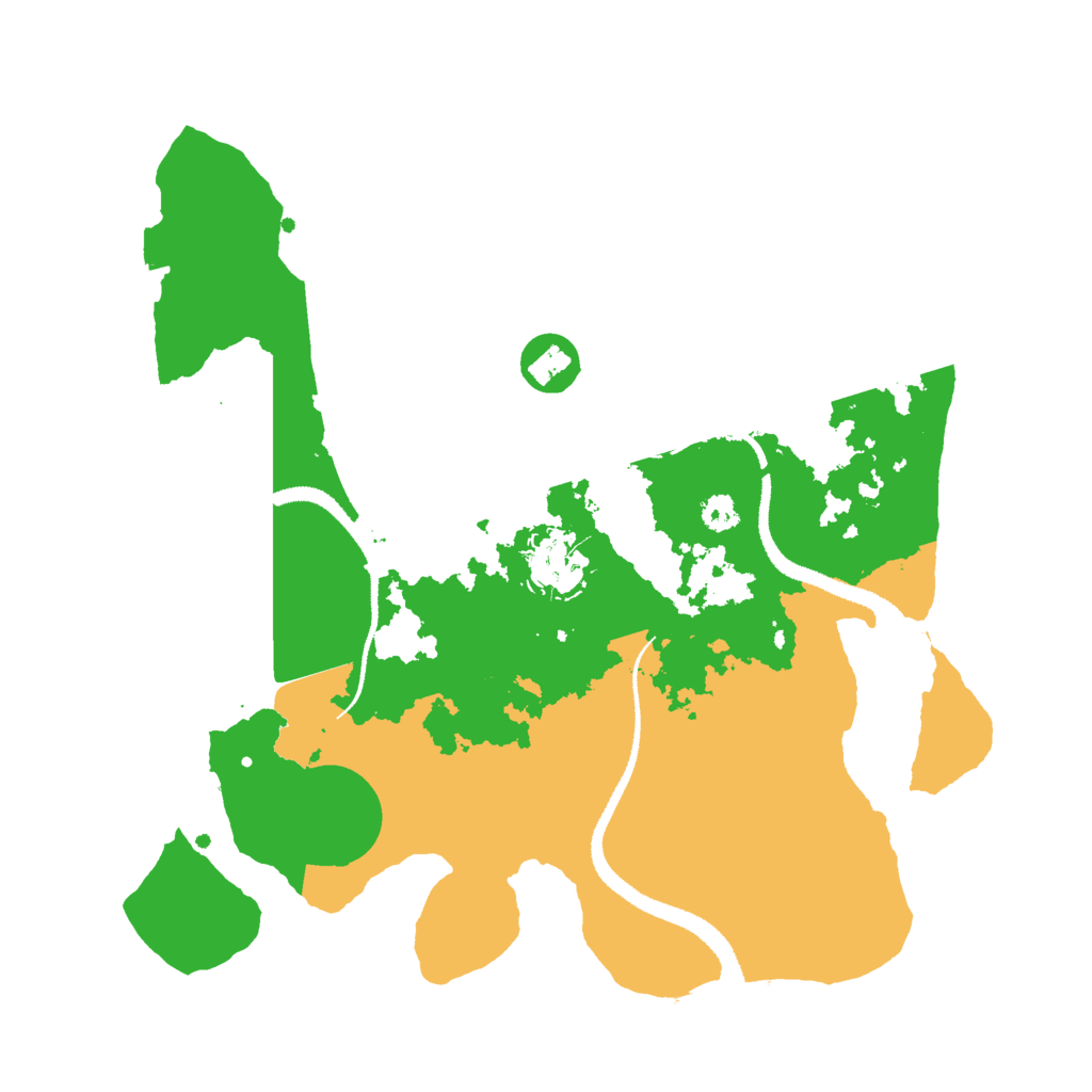 Biome Rust Map: Procedural Map, Size: 3000, Seed: 807865098