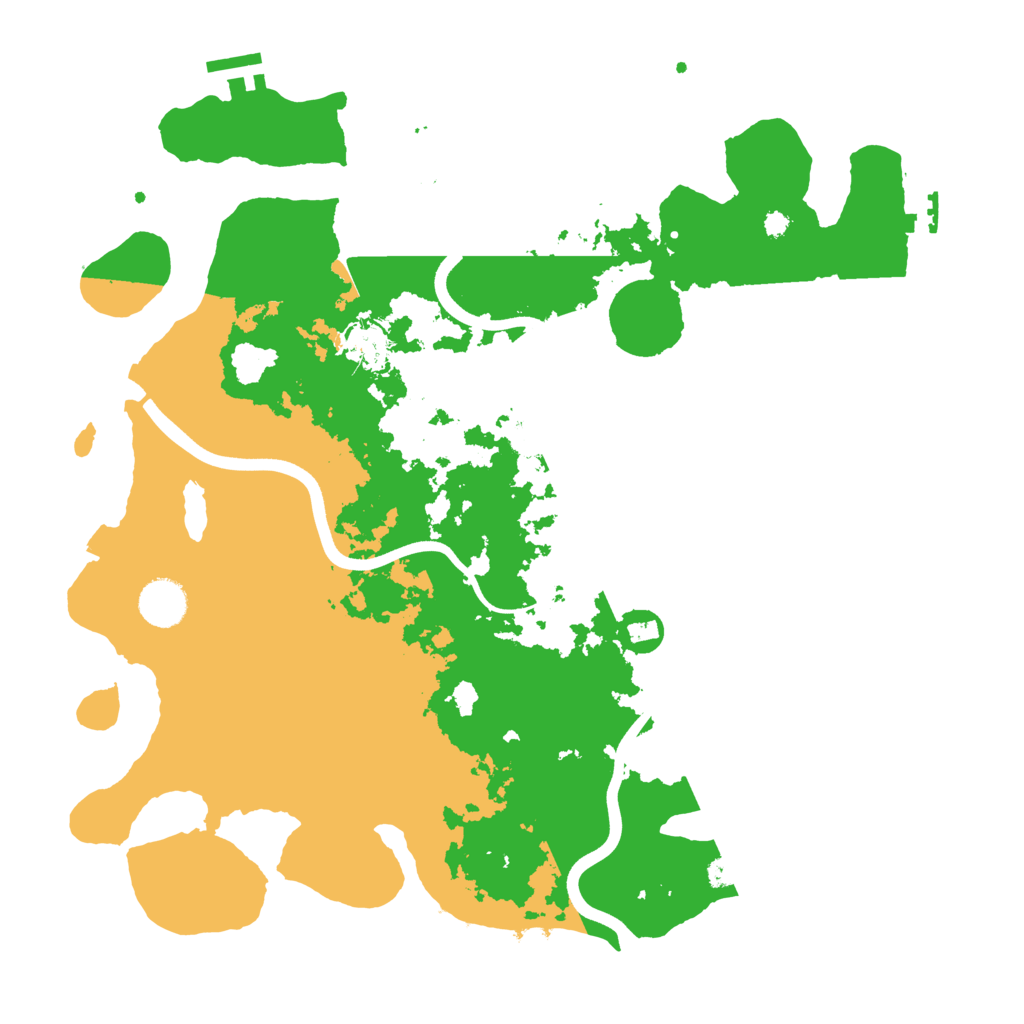 Biome Rust Map: Procedural Map, Size: 3750, Seed: 1931376133