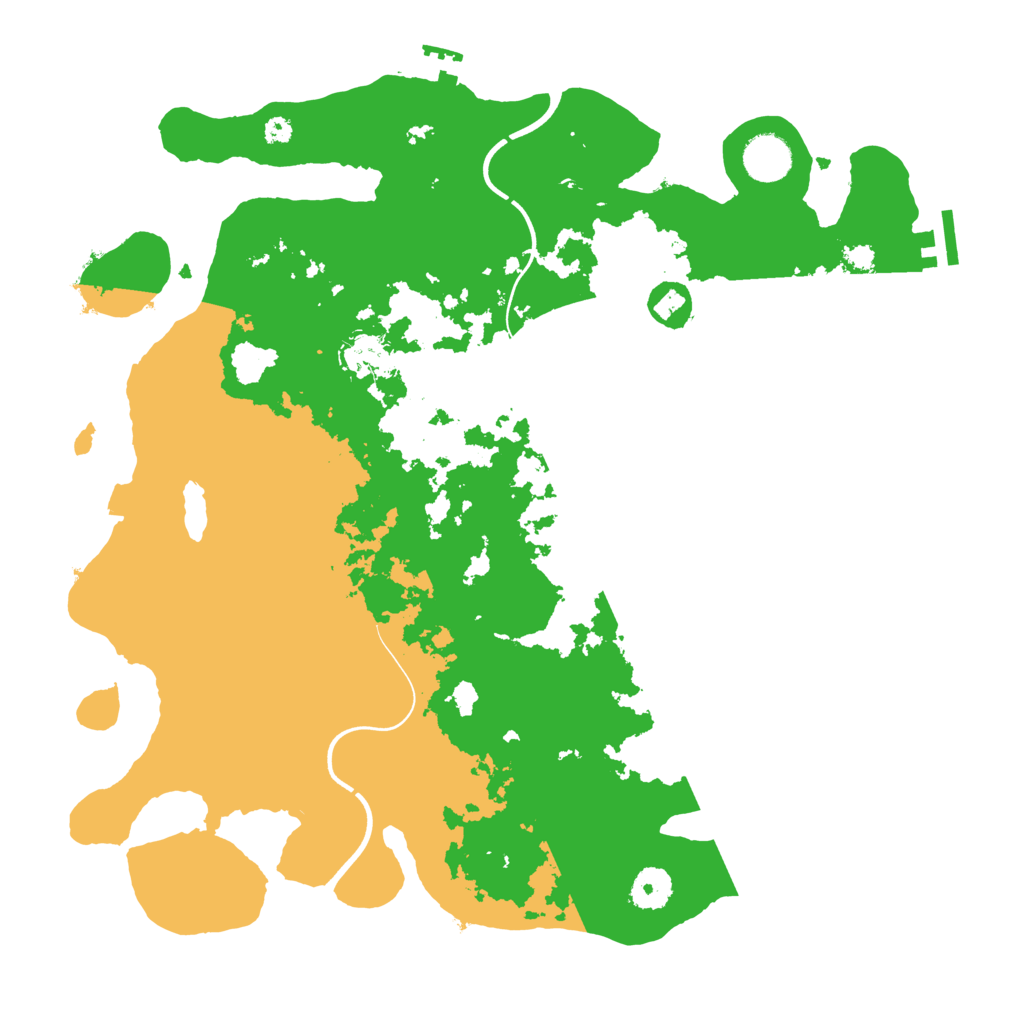 Biome Rust Map: Procedural Map, Size: 3750, Seed: 1931376133