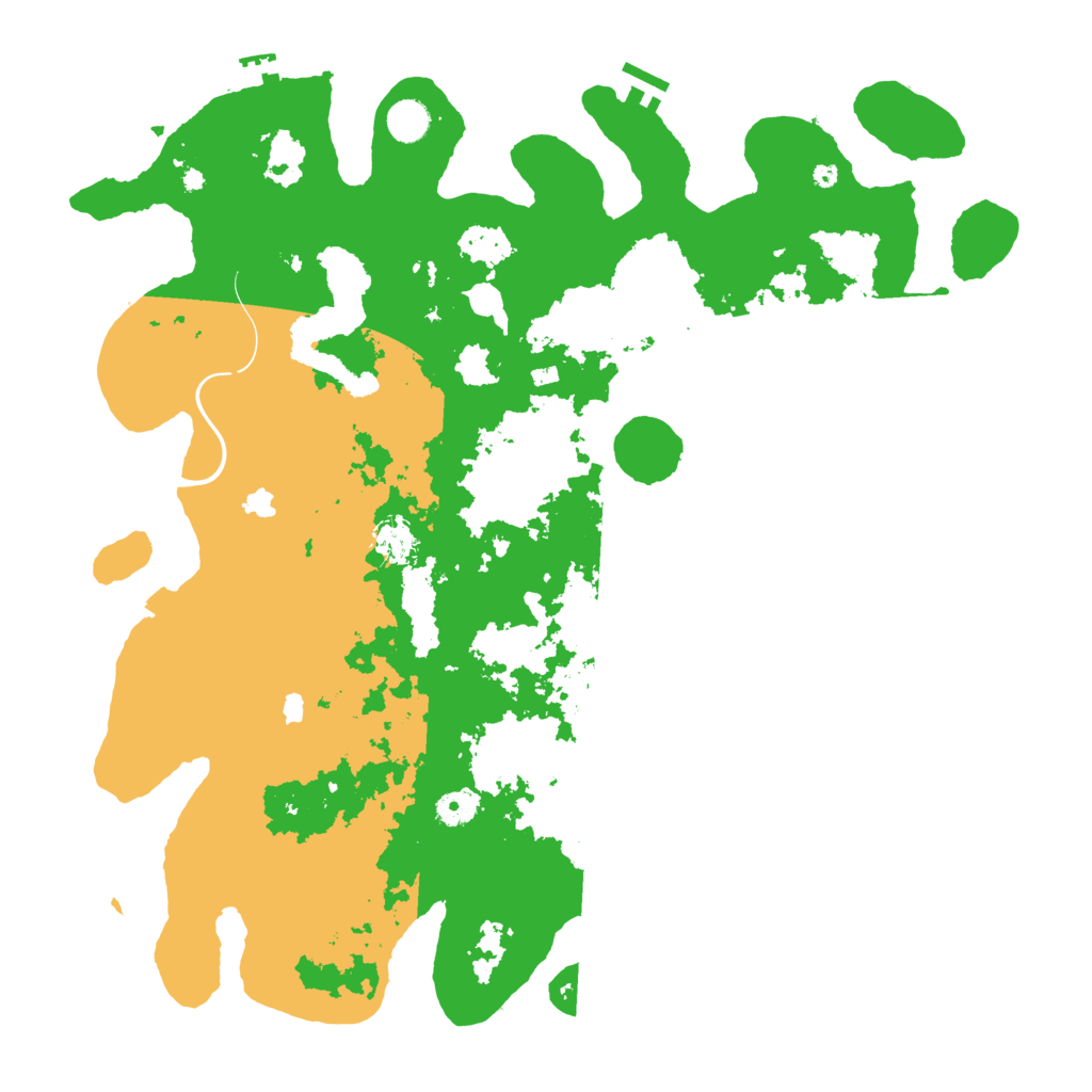 Biome Rust Map: Procedural Map, Size: 4500, Seed: 232