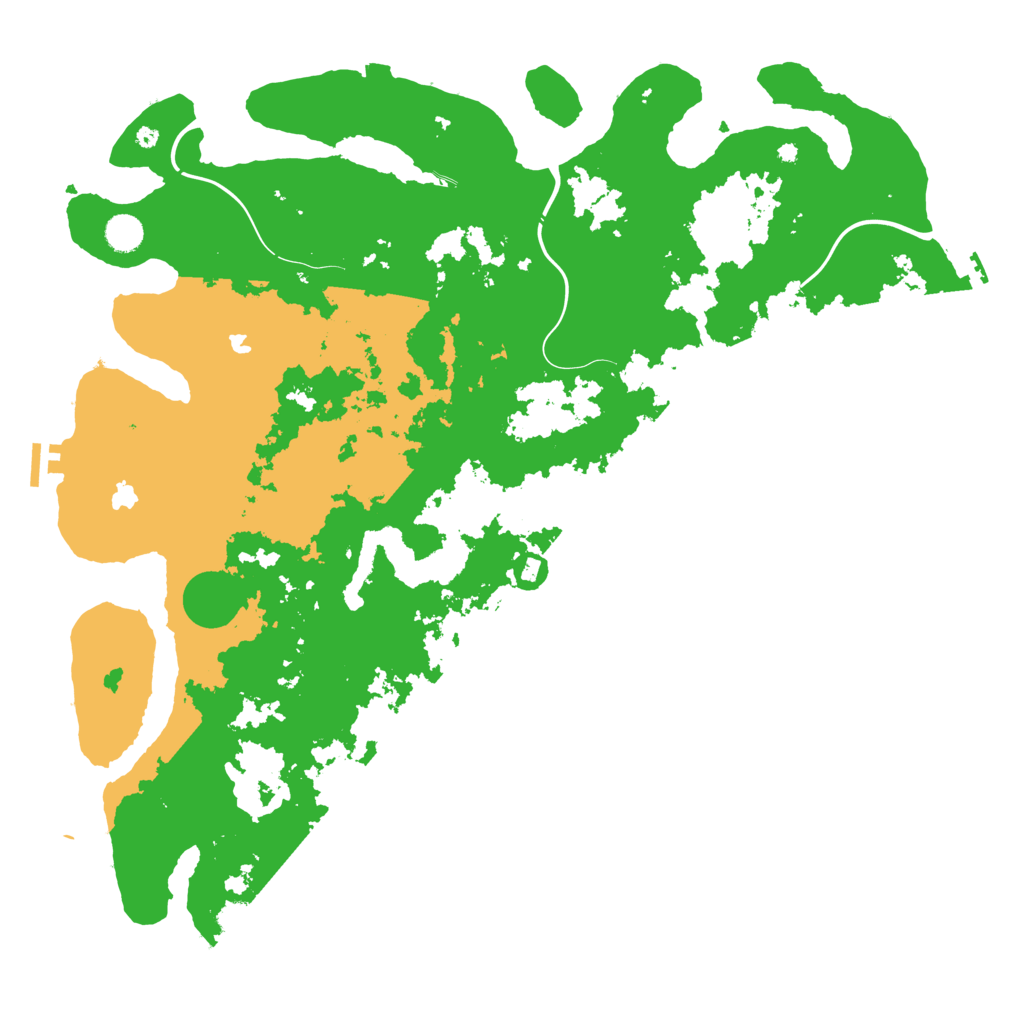 Biome Rust Map: Procedural Map, Size: 4750, Seed: 99999