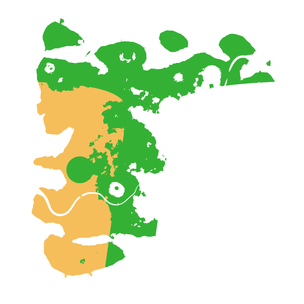 Biome Rust Map: Procedural Map, Size: 3000, Seed: 972382199