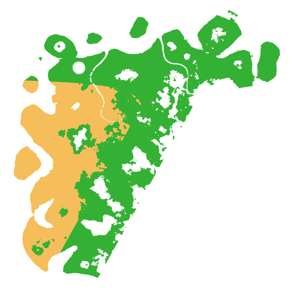 Biome Rust Map: Procedural Map, Size: 4250, Seed: 16100
