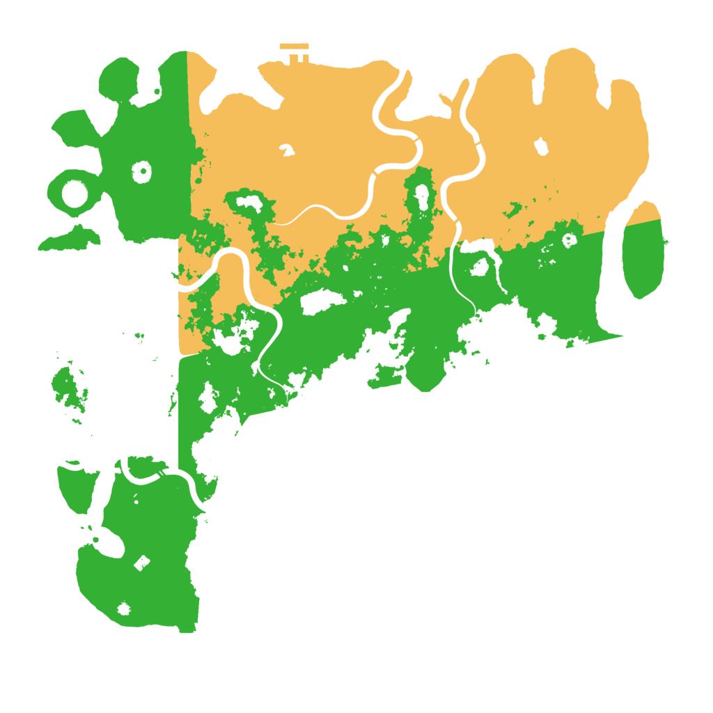 Biome Rust Map: Procedural Map, Size: 5000, Seed: 1479570448