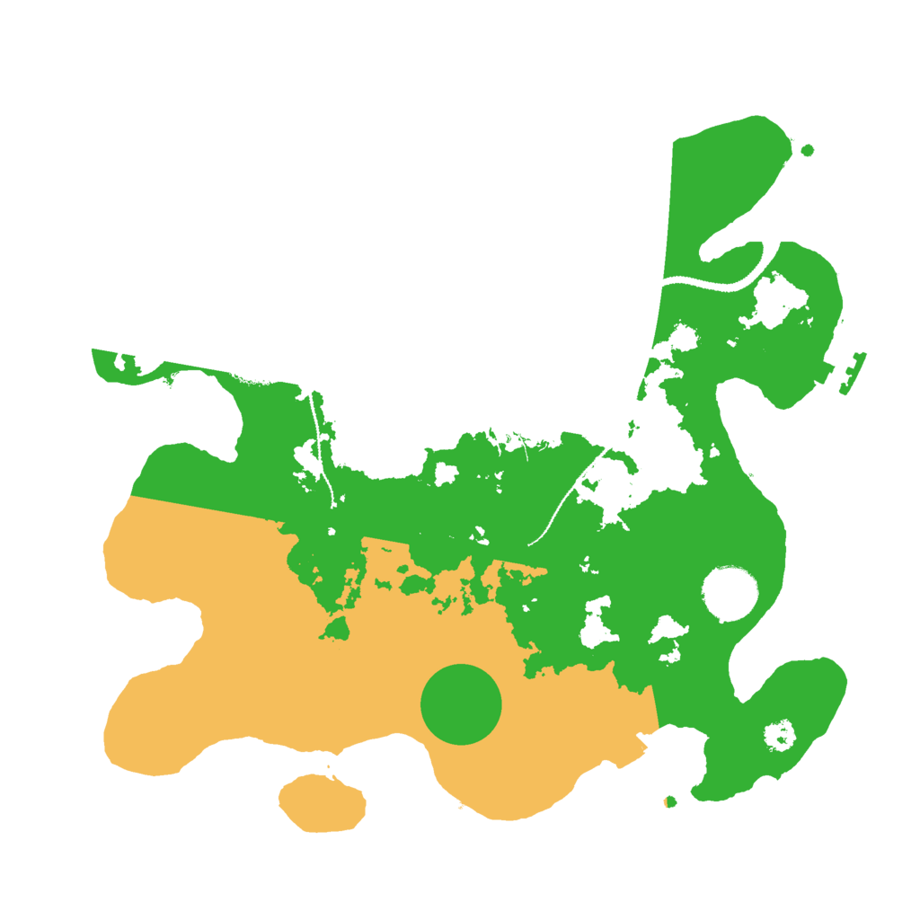Biome Rust Map: Procedural Map, Size: 2999, Seed: 26567