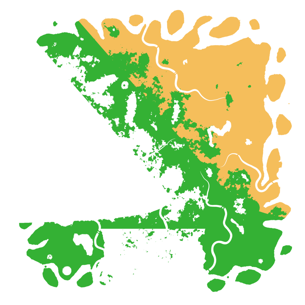 Biome Rust Map: Procedural Map, Size: 6000, Seed: 21353632