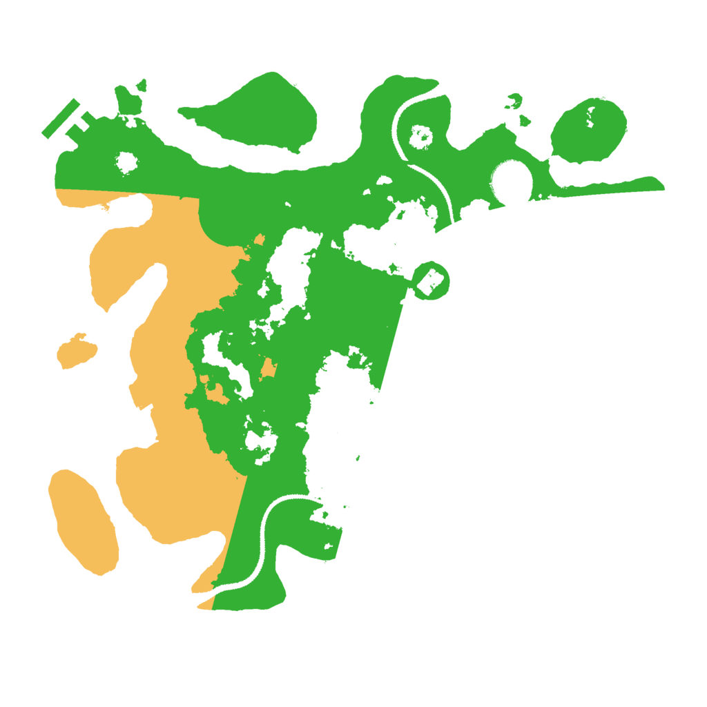 Biome Rust Map: Procedural Map, Size: 3000, Seed: 7852210