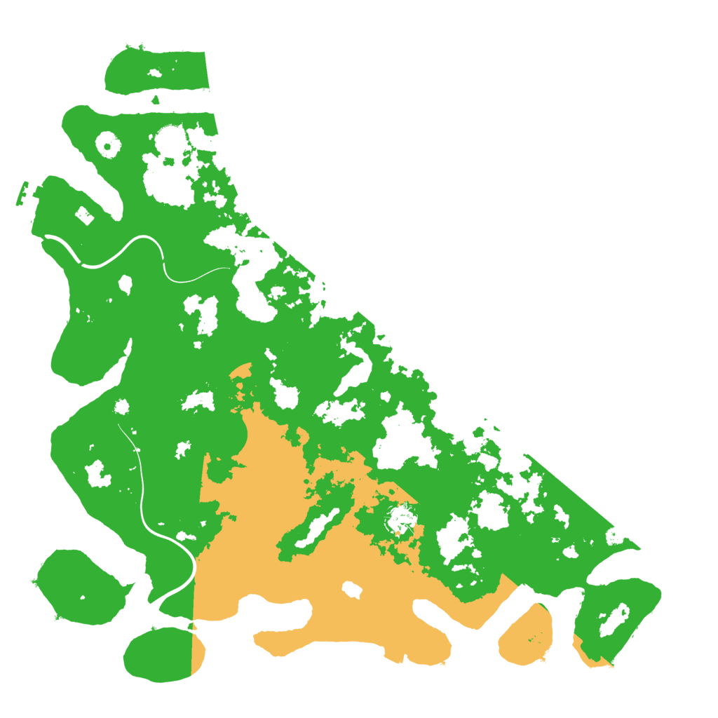 Biome Rust Map: Procedural Map, Size: 4250, Seed: 1555985597