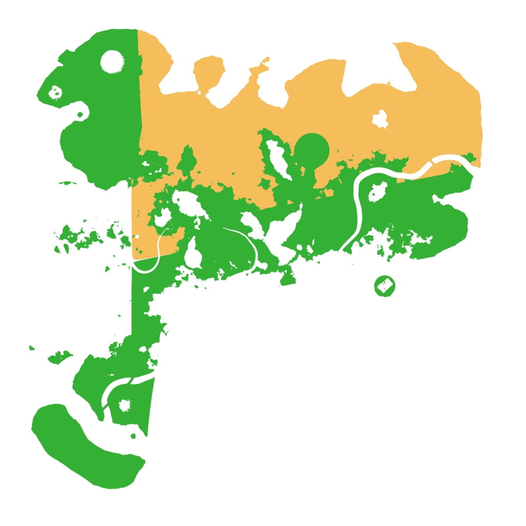Biome Rust Map: Procedural Map, Size: 4000, Seed: 308543462