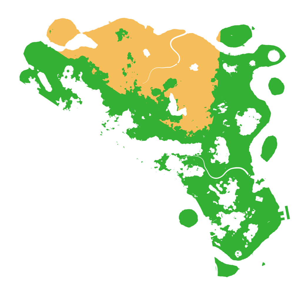 Biome Rust Map: Procedural Map, Size: 4509, Seed: 41648