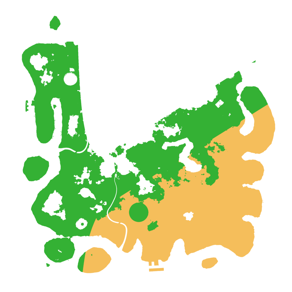 Biome Rust Map: Procedural Map, Size: 4000, Seed: 423285333