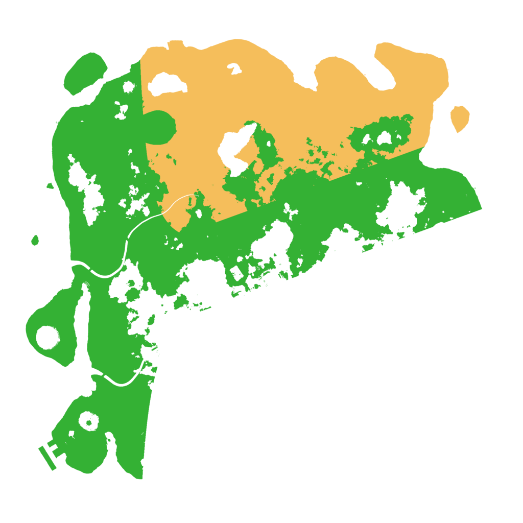 Biome Rust Map: Procedural Map, Size: 4000, Seed: 702440872
