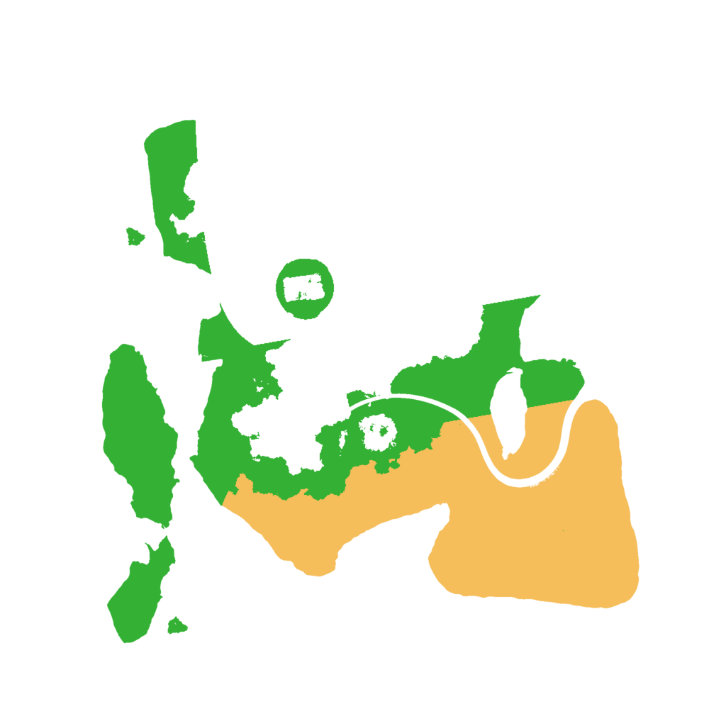 Biome Rust Map: Procedural Map, Size: 2000, Seed: 995032800