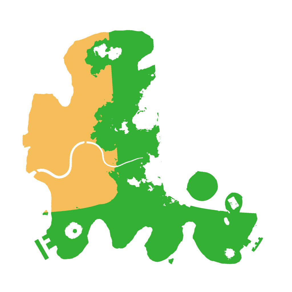 Biome Rust Map: Procedural Map, Size: 2700, Seed: 1588254255