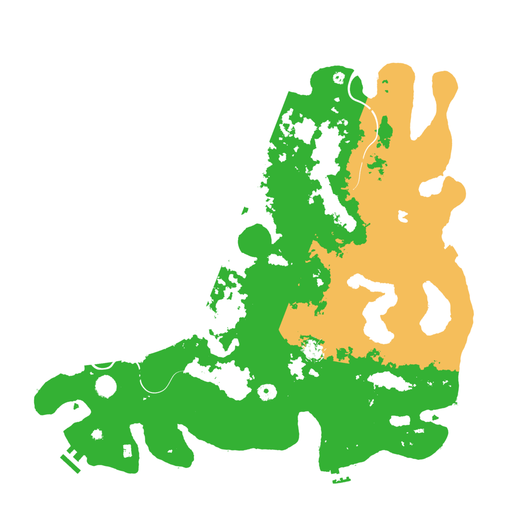 Biome Rust Map: Procedural Map, Size: 4250, Seed: 289663945