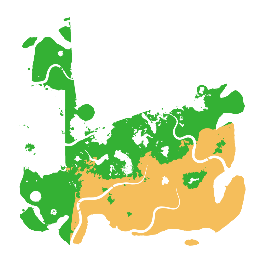 Biome Rust Map: Procedural Map, Size: 4250, Seed: 523863373