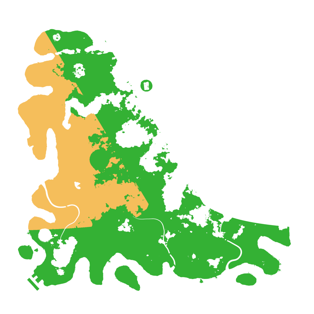 Biome Rust Map: Procedural Map, Size: 4250, Seed: 1218644451