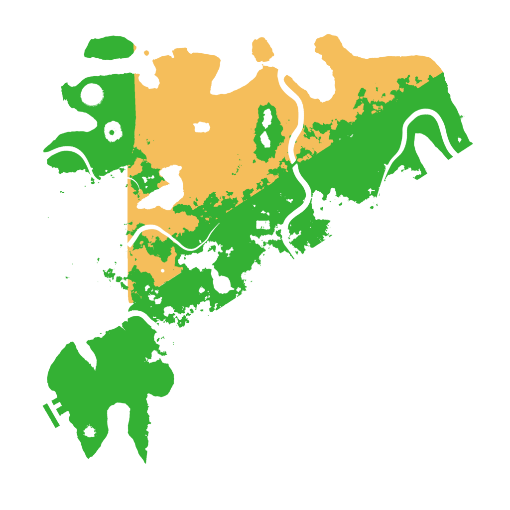 Biome Rust Map: Procedural Map, Size: 4000, Seed: 101882