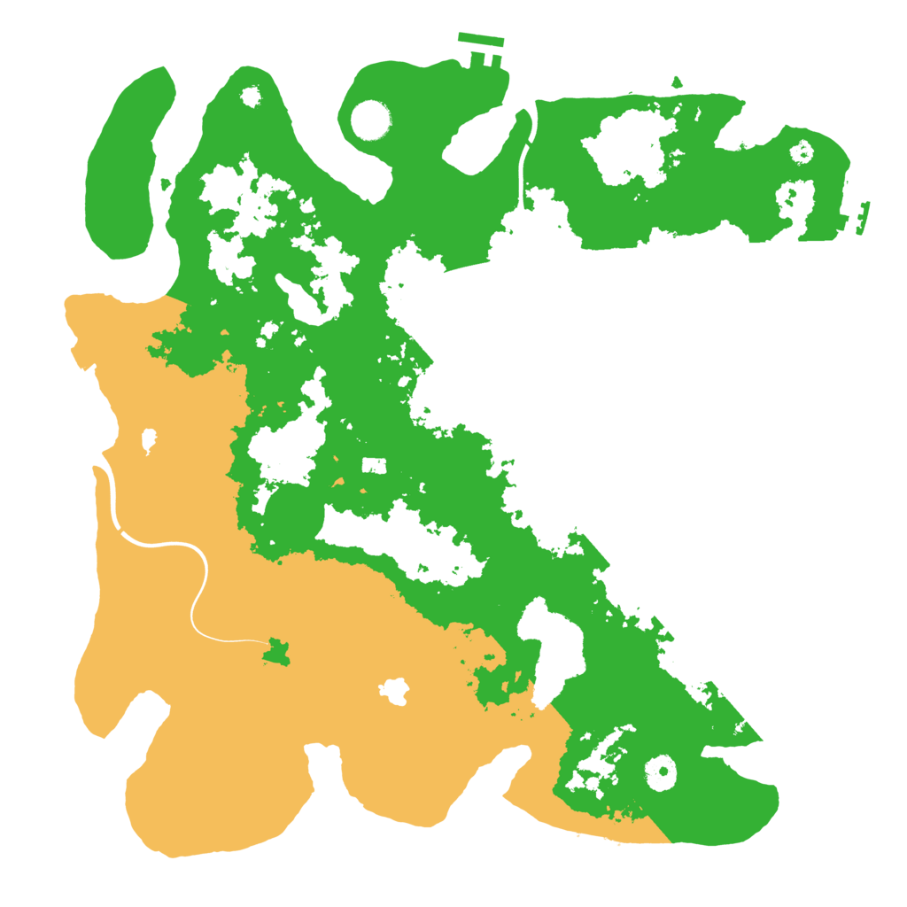 Biome Rust Map: Procedural Map, Size: 4000, Seed: 709608888