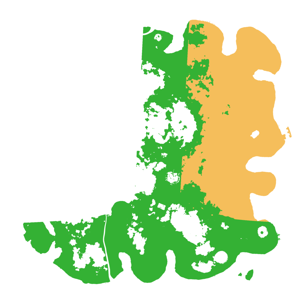 Biome Rust Map: Procedural Map, Size: 4250, Seed: 496129714