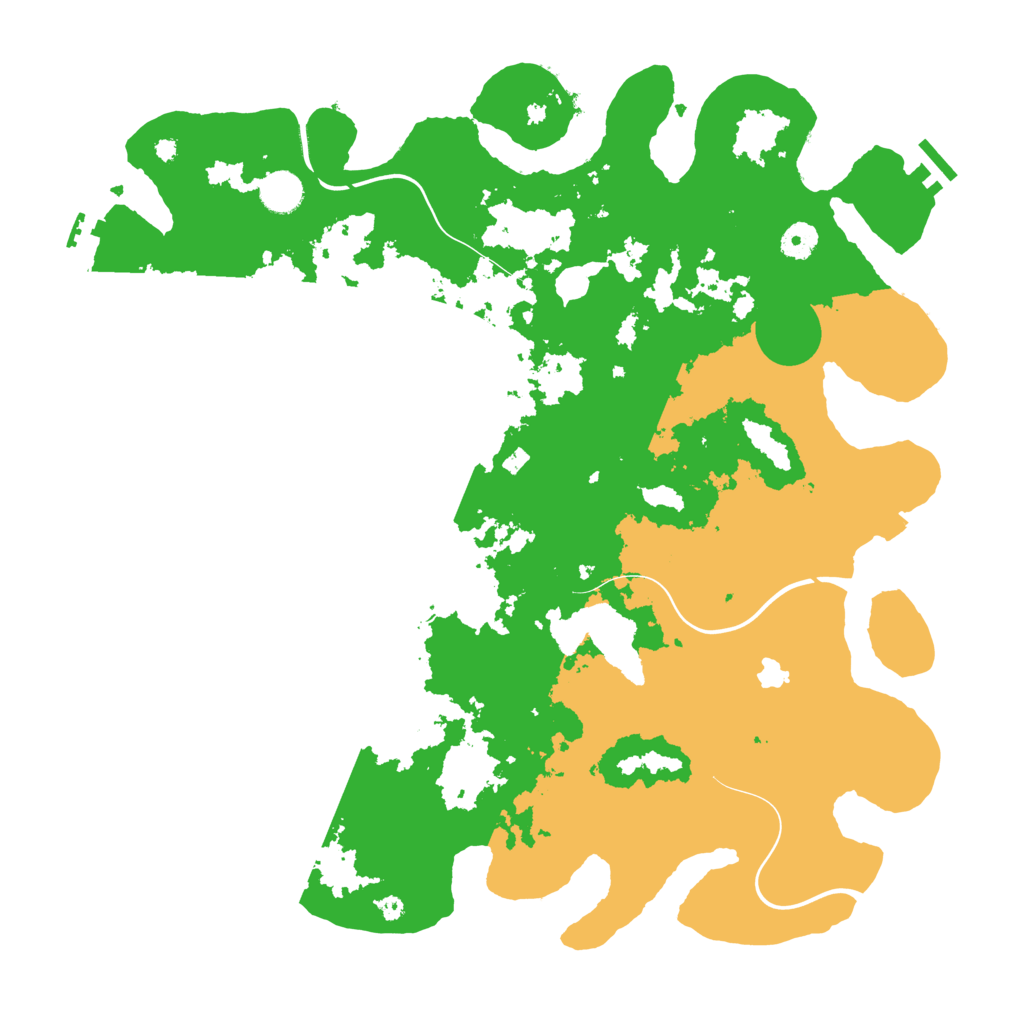 Biome Rust Map: Procedural Map, Size: 4222, Seed: 17102024