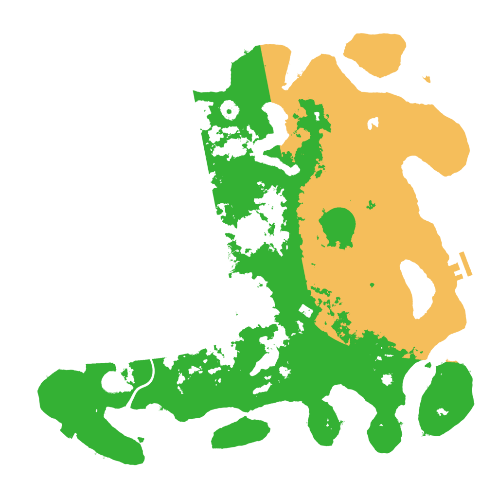 Biome Rust Map: Procedural Map, Size: 4000, Seed: 560862287