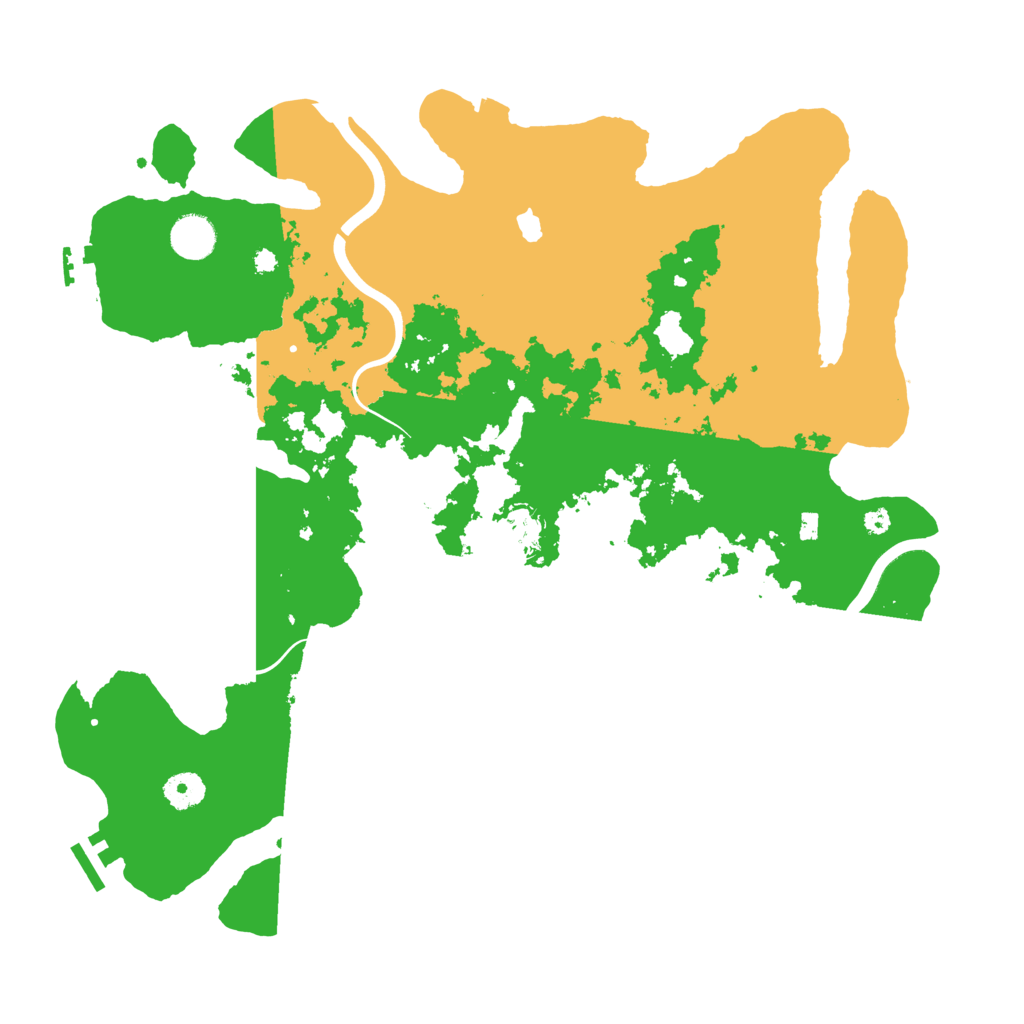 Biome Rust Map: Procedural Map, Size: 4000, Seed: 17993