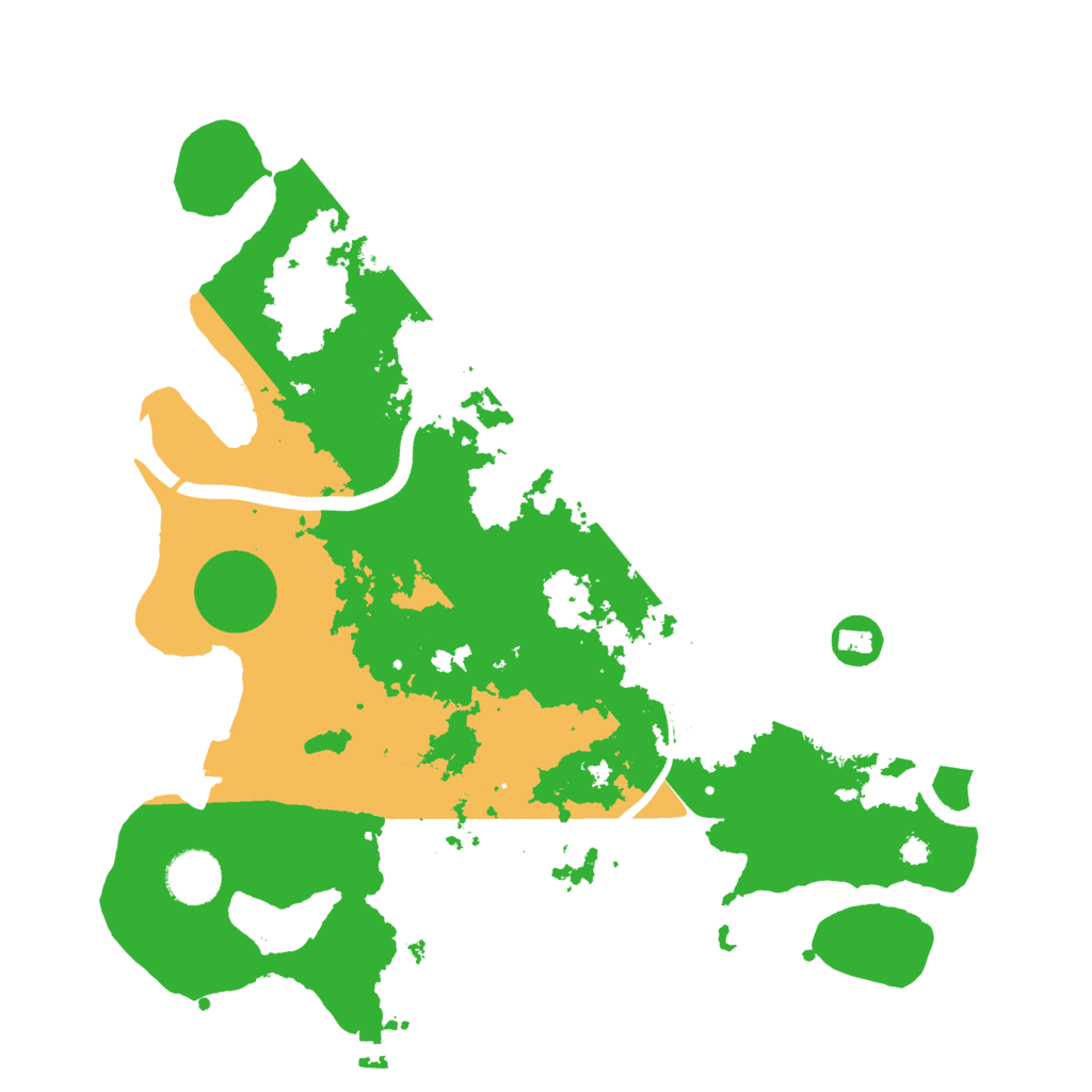 Biome Rust Map: Procedural Map, Size: 3500, Seed: 1518665823