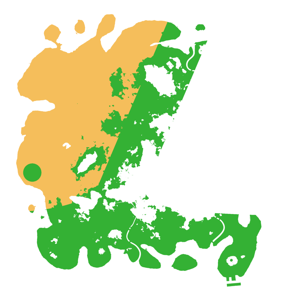 Biome Rust Map: Procedural Map, Size: 4250, Seed: 213602046