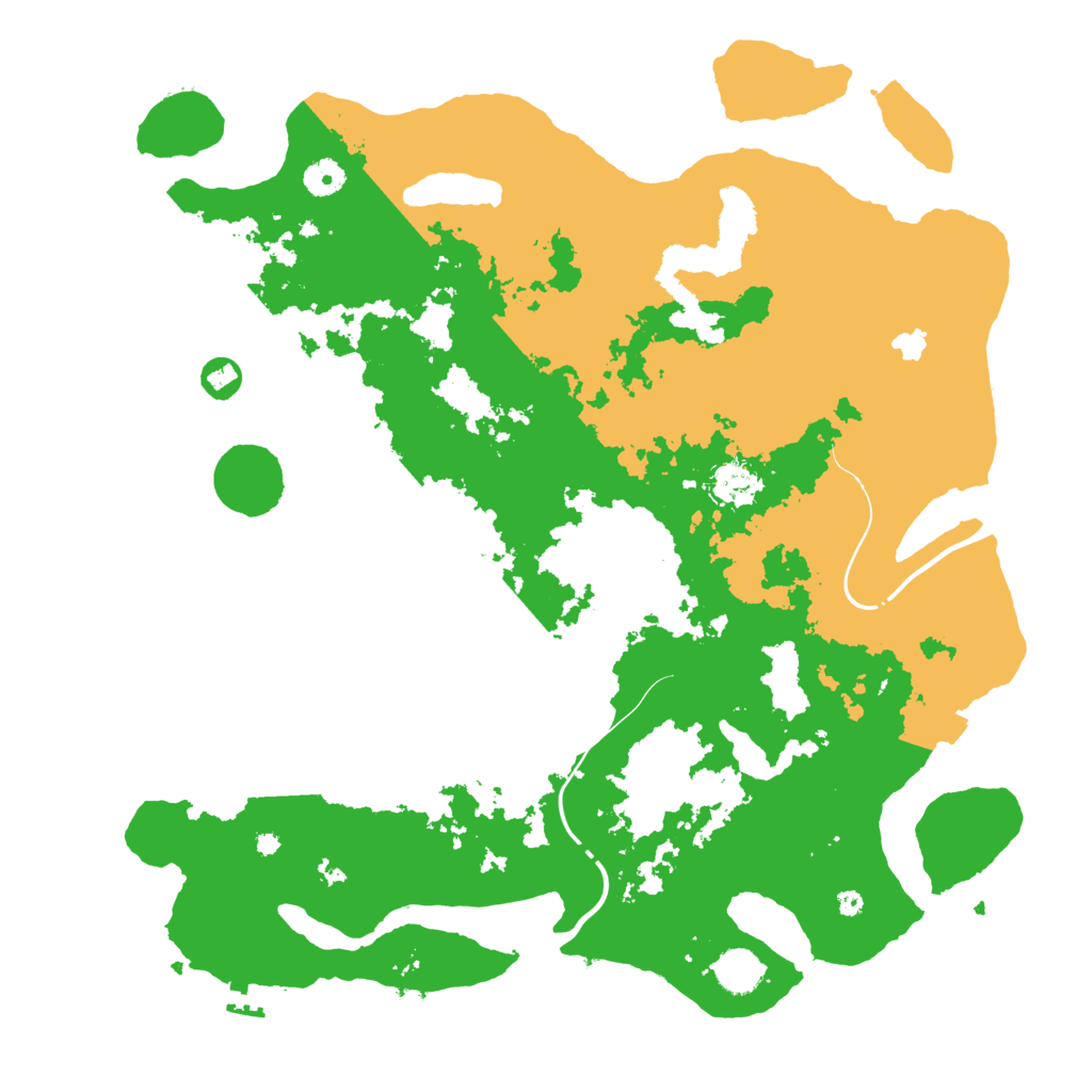 Biome Rust Map: Procedural Map, Size: 4250, Seed: 1220810293