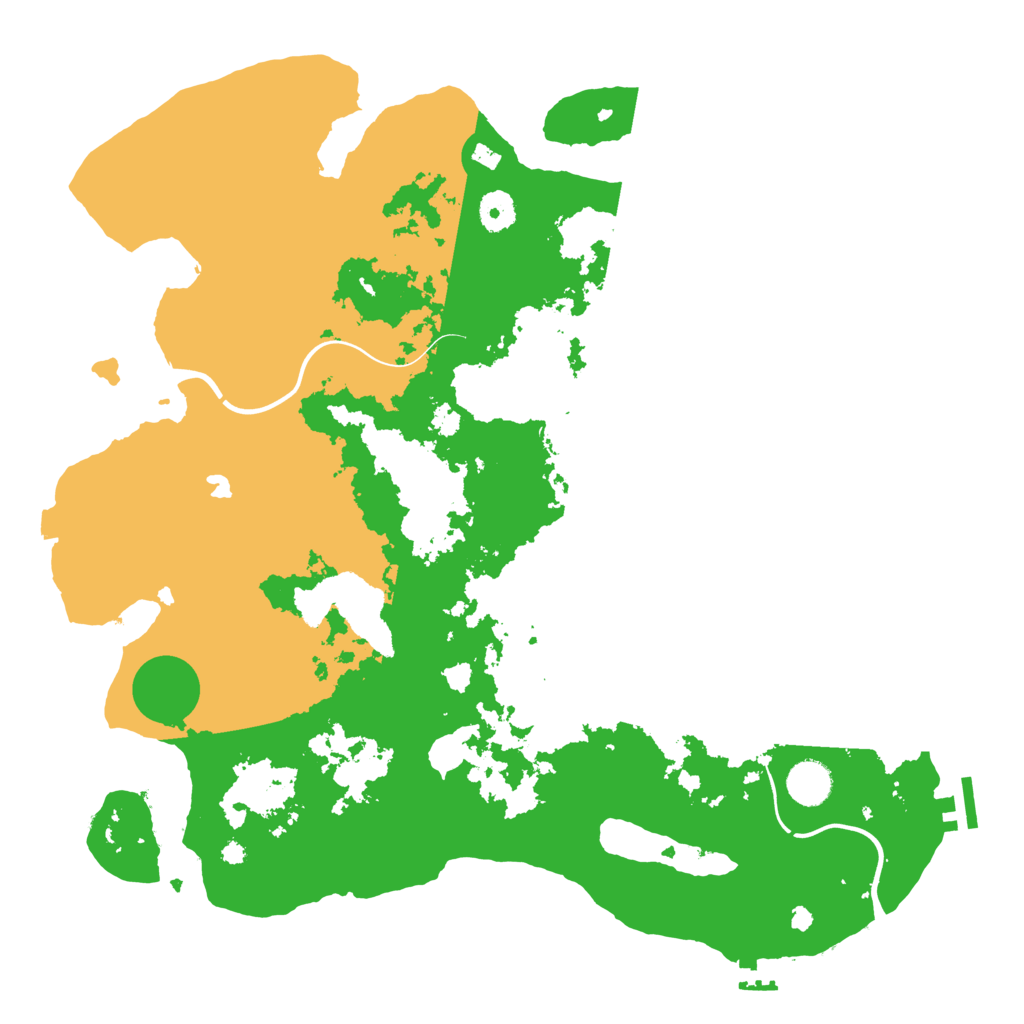 Biome Rust Map: Procedural Map, Size: 4000, Seed: 1616575689