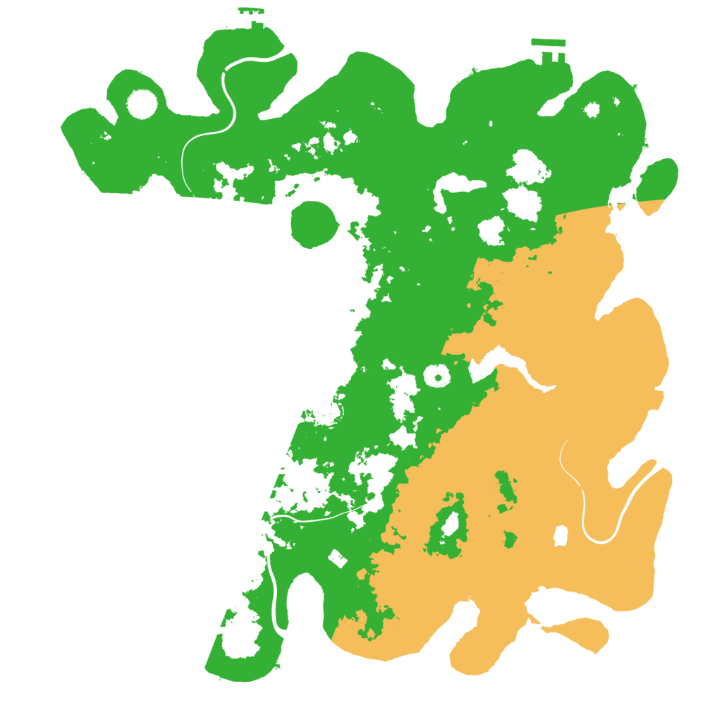 Biome Rust Map: Procedural Map, Size: 4250, Seed: 277792713