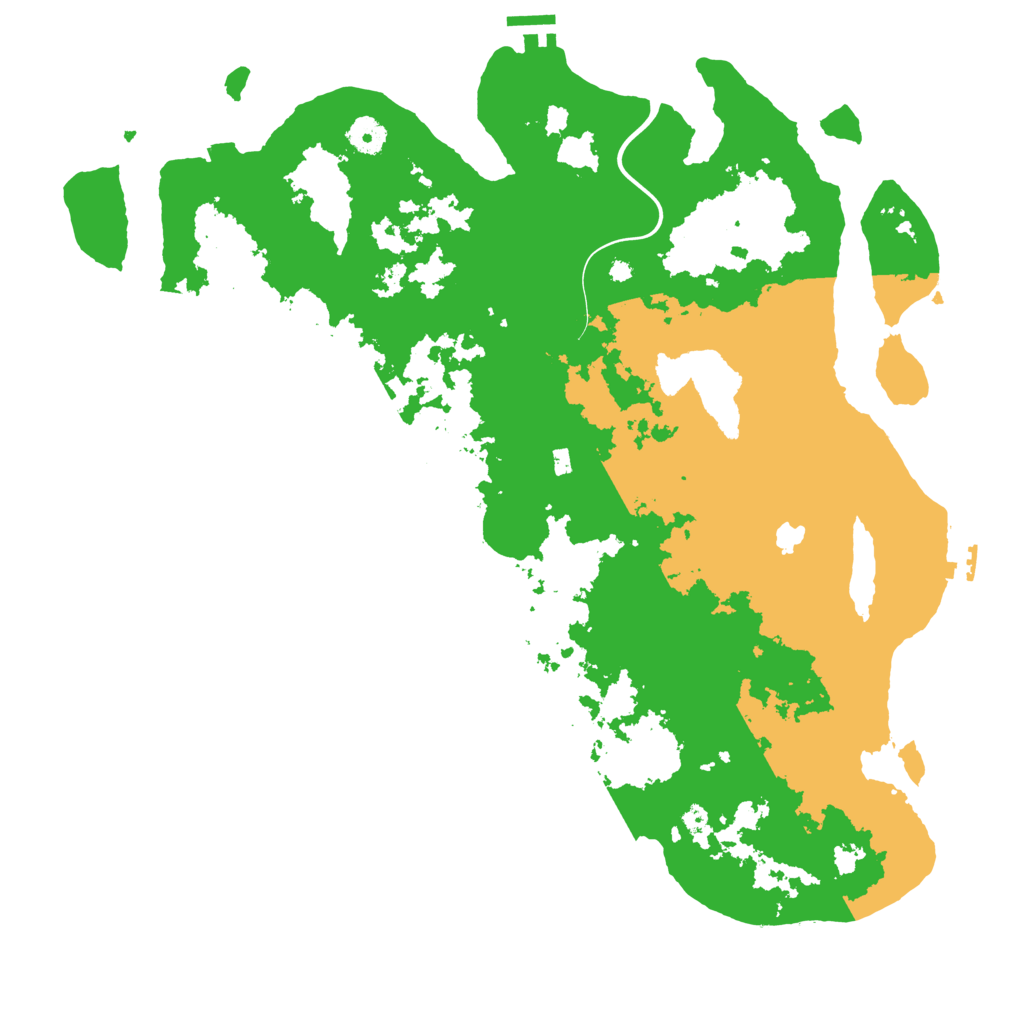 Biome Rust Map: Procedural Map, Size: 4250, Seed: 1596332478