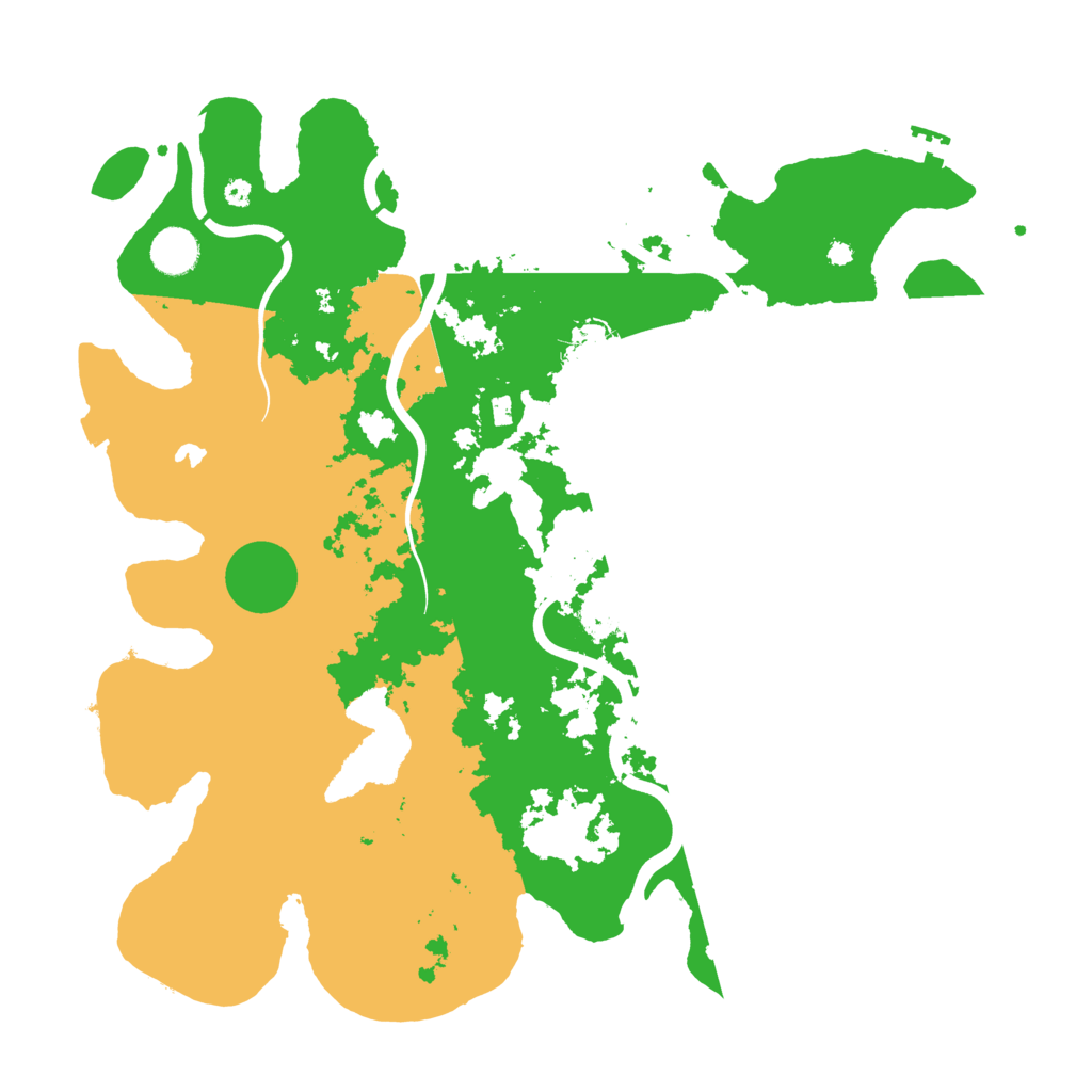 Biome Rust Map: Procedural Map, Size: 4000, Seed: 155320399