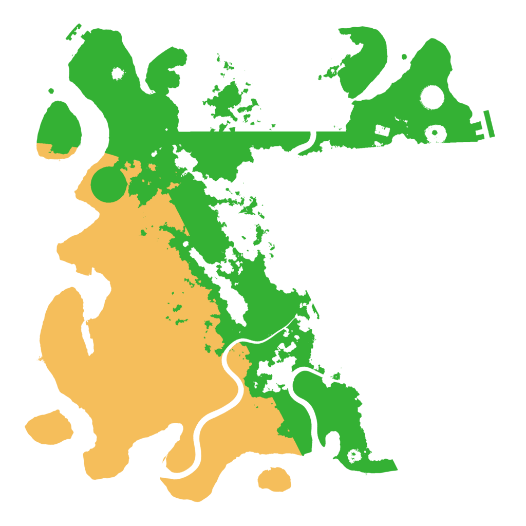 Biome Rust Map: Procedural Map, Size: 3900, Seed: 638201212