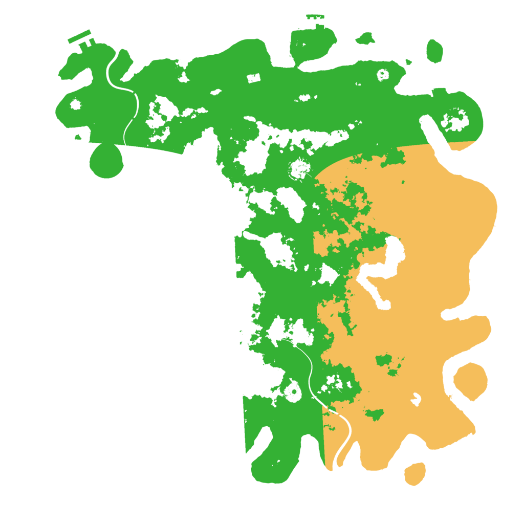 Biome Rust Map: Procedural Map, Size: 4400, Seed: 171020243