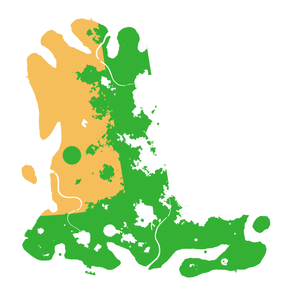 Biome Rust Map: Procedural Map, Size: 4250, Seed: 810332281