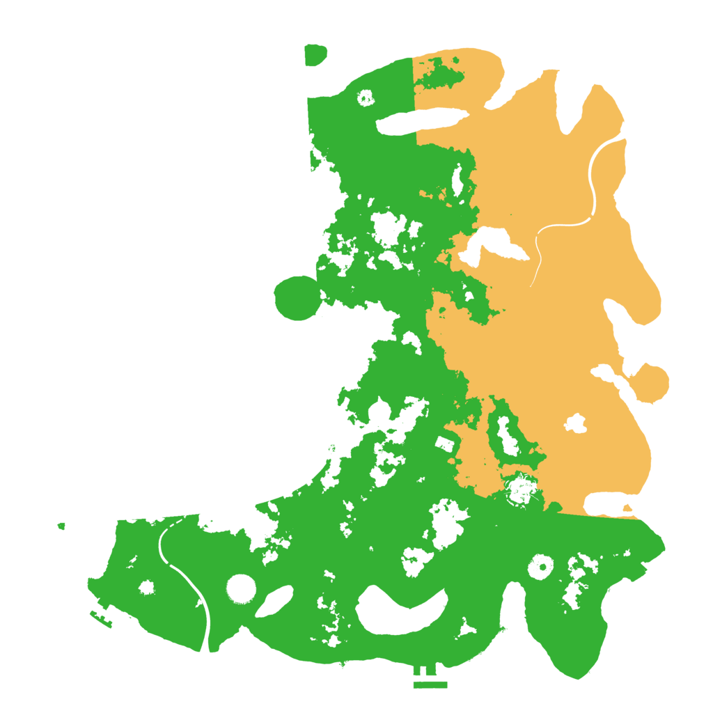 Biome Rust Map: Procedural Map, Size: 4250, Seed: 1411748076