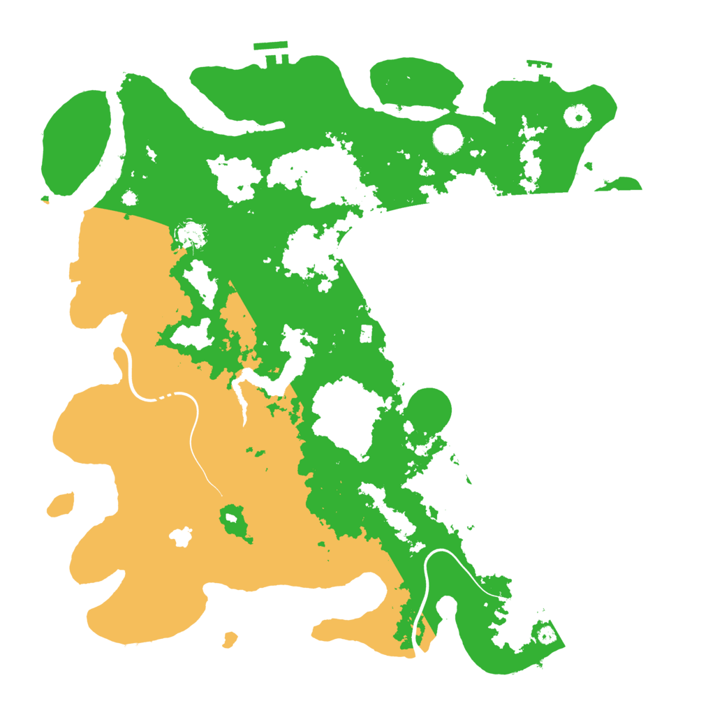 Biome Rust Map: Procedural Map, Size: 4250, Seed: 1902059137